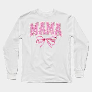 Mama Bow Long Sleeve T-Shirt